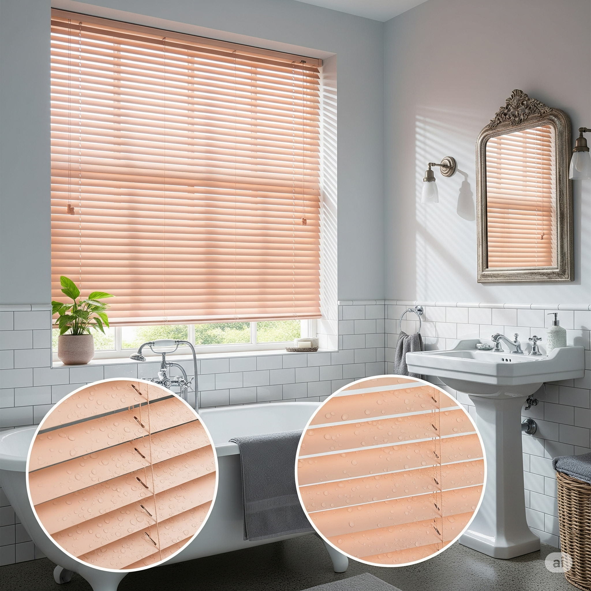 Dining Room Aluminium Venetian Blinds